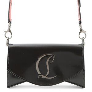 Christian Louboutin Loubi 54 Crossbody Bag Patent Leather Black 1235232